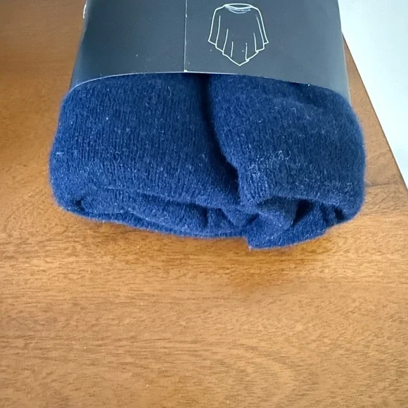 J. Crew Deep Blue Knit Wrap - Picture 6 of 6